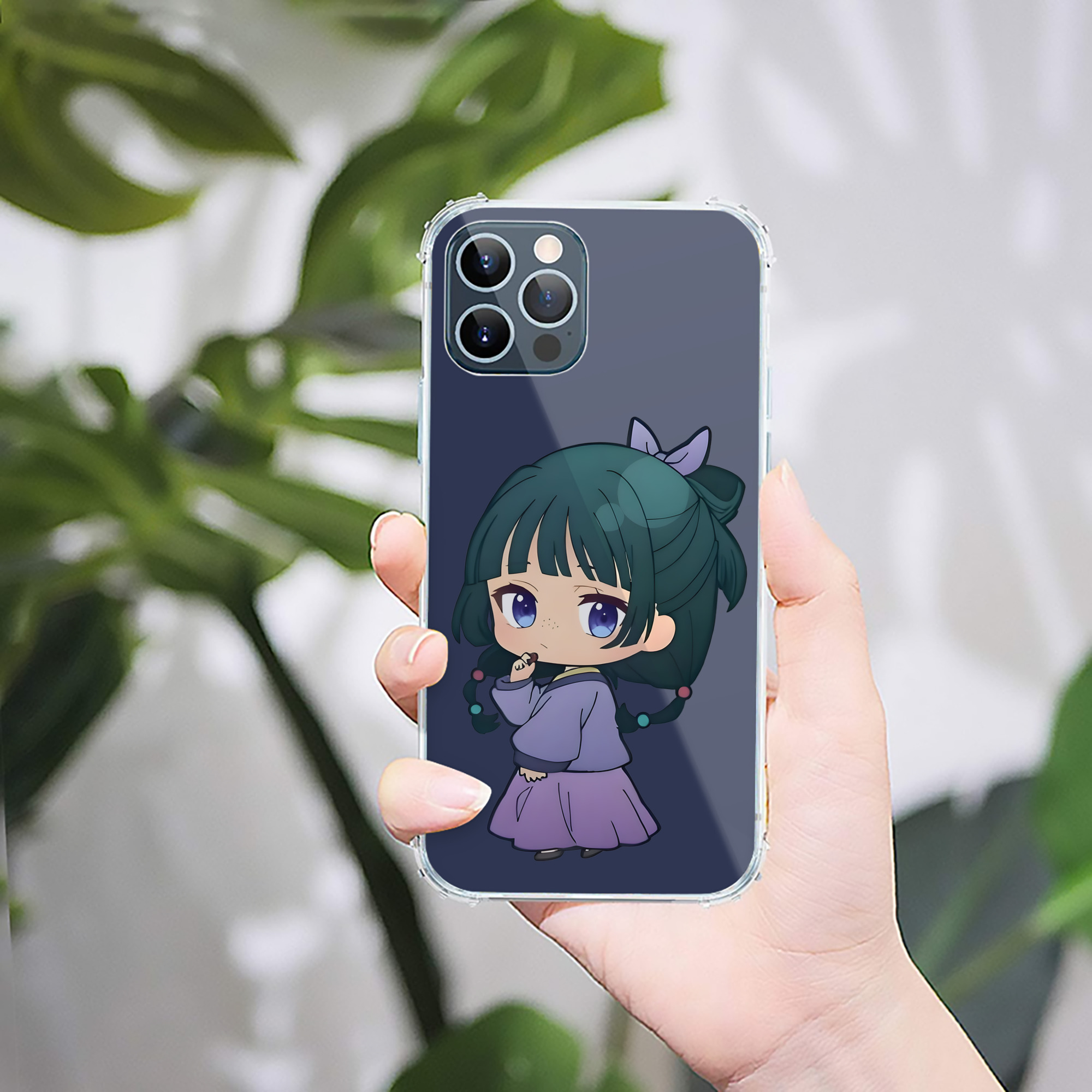 （画像用） 薬屋のひとりごと The Apothecary Diaries 【iPhone 12シリーズ対応】透明スマホケース（クリアソフトケース）